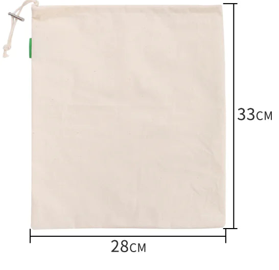 Cotton Drawstring Shopping Bag