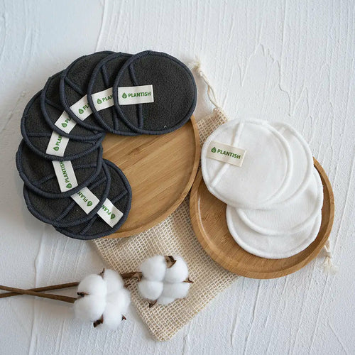 Reusable Cotton + Bamboo Rounds