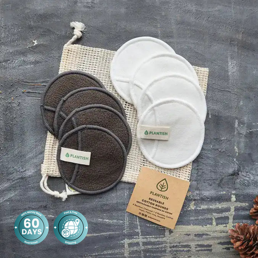 Reusable Cotton + Bamboo Rounds